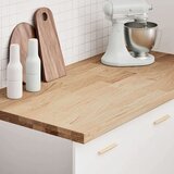 vidaXL Kuhinjska delovna plošča 120x63,5x4 cm trdna hrastovina | Shoptok.si
