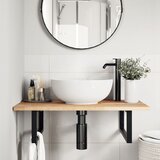  Površina za umivaonik neobrađena 80 x 50 x 2 cm od drva bagrema | shoptok.hr