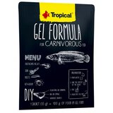 Tropical gel formula for carnivorous fish 35G Cene