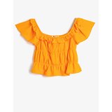 Koton T-Shirt - Orange - Slim fit Cene