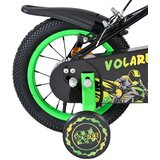 Volare dječji bicikl Strike 12″ crno-zelene boje, s dvije ručne kočnice | shoptok.hr