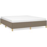 vidaXL Posteljni okvir taupe 160x200 cm blago, (20794959) Cene