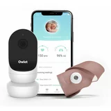 Owlet Monitor Duo Smart Sock 3 & Cam 2 set za dojenčke Dusty Rose 1 kos