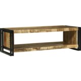 vidaXL Kavna miza 120x50x38 cm Trden grob mangov les | Shoptok.si