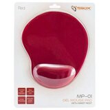 S Box Podloga za miško gelware rdeča MP-01R Cene