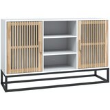 Maison Chic Komoda - Predalnik bela 105x30x65 cm inženirski les, (21716257) Cene