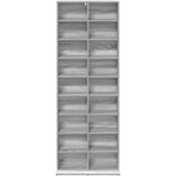 Cd ormar Siva Sonoma 65 x 23,5 x 175 cm Konstruirano drvo | shoptok.hr