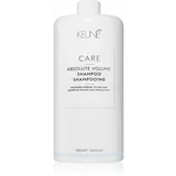 KEUNE Care Absolute Volume Shampoo šampon za tanku kosu bez volumena 1000 ml