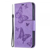 Onasi butterfly preklopna torbica za samsung galaxy A10 A105 - vijola Cene