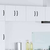 vidaXL Stenska kuhinjska omarica s polico 2 pcs Bela 60 x 31 x 40 cm | Shoptok.si