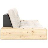 Karup Design Bela raztegljiva sedežna garnitura iz rebrastega žameta 244 cm Base – | Shoptok.si