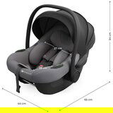 Kinderkraft AUTO SEDIŠTE I-LITE 40-87CM COOL GREY | ePonuda.com