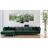  Slika na akrilnom staklu - Green Rhythm [Glass] 200x100 | shoptok.hr