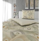 Esposa OBOJESTRANSKA POSTELJNINA 140/200 cm saten bež | Shoptok.si
