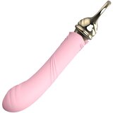 Zalo Courage Heating - Luksuzni vibrator za točko G, ki ga je mogoče ponovno napolniti (roza) Cene