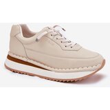Big Star Leather Women's Sneakers On Platform | shoptok.hr