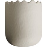 DBKD Stenski cvetlični lonec FLOWERY Cream - Small - 16x19 cm | Shoptok.si