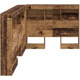  Skladišno uzglavlje Staro drvo 75 cm Konstruirano drvo | shoptok.hr