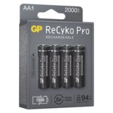 Gp Baterija polnilna AA-2000 mAh Ni-Mh ReCyko+ Pro 4 kom | Shoptok.si