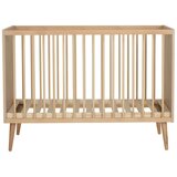 Qu-ax otroška posteljica cocoon 60x120 natural oak Cene
