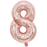  Falseto, balon, roze zlatna - odaberite broj | Eponuda.com