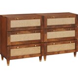 vidaXL Komoda Set 2 pcs Smeđa 60 x 33.5 x 75 cm Cijene