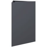  Vrtne sadilice 2 kom antracit trokutaste 50x43x75 cm čelične | shoptok.hr