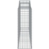  Lučne gabionske košare 8 kom 300x50x140/160cm pocinčano željezo | shoptok.hr