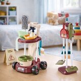  Dječji set za čišćenje sa kolicima, mopom i kantom - 26 elemenata | Shoptok.si
