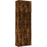  Visoka komoda boja hrasta 80x42,5x249 cm od konstruiranog drva | shoptok.hr