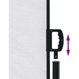  Bočna tenda na uvlačenje bijela 180x600 cm | shoptok.hr