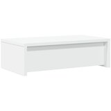 Stalak za monitor s ladicama bijeli 50 x 27 x 15 cm drveni | shoptok.hr