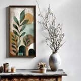 WALLXPERT MUS005 Multicolor Decorative Framed MDF Painting u
