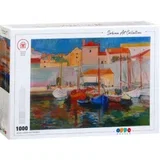 Slagalica Serbian Art Collection, Petar Dobrović, Jedrilice u luci, 1000 delova