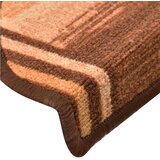  Otirači za stepenice samoljepljivi 10 kom 65x21x4 cm smeđi | shoptok.hr