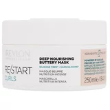 Revlon Professional Re/Start Curls Deep Nourishing Buttery Mask maska za kosu kovrčava kosa valovita kosa 250 ml za ženske