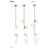  Redo 01-2624 - Luster na sajli NIVA 1xE14/28W/230V | Eponuda.com