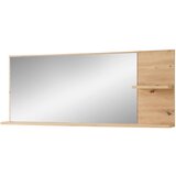 XORA STENSKO OGLEDALO, 148/60/17 cm steklo, leseni material | Shoptok.si