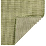 Furnova Zunanja preproga ploščato tkanje 160x230 cm zelena, (21930782) | Shoptok.si