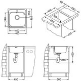 Alveus sudoper Basic 140 | Eponuda.ba