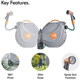 Vonhaus stenska garnitura za zalivanje 2500013 30m | Shoptok.si