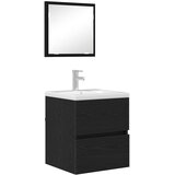  Kupaonski ormar Crni hrast 41 x 38,5 x 45 cm Konstruirano drvo | shoptok.hr