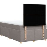 vidaXL Box spring postelja z vzmetnico taupe 120x190 cm blago, (21306300) | Shoptok.si