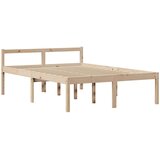 Krevet za starije s uzglavljem 120x200 cm od borovine | Eponuda.ba