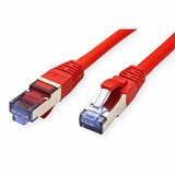 Secomp value S/FTP patch cord Cat.6A class EA red 0.3m ( 4212 ) Cene