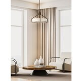Open Design OR85648 - luster na šipci DORETTO, 4xE27/15W/230V, prečnik 50 cm, braon/bež | Eponuda.com