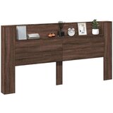  Uzglavlje Smeđi hrast 200 x 16 5 x 103 5 cm Konstruirano drvo | shoptok.hr