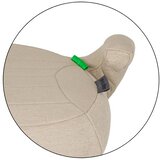 Petite&Mars booster autosjedalica Zuno (125-150 cm) bez Isofix-a, Sage Beige | Shoptok.si