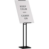  Stalci za sajmove 2 pcs Crna 26,5 x 26,5 x 150 cm Čelik | shoptok.hr