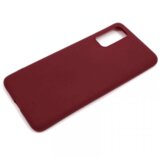 Onasi Silikonski ovitek za Samsung Galaxy S25 Ultra - mat liquid - rdeč | Shoptok.si